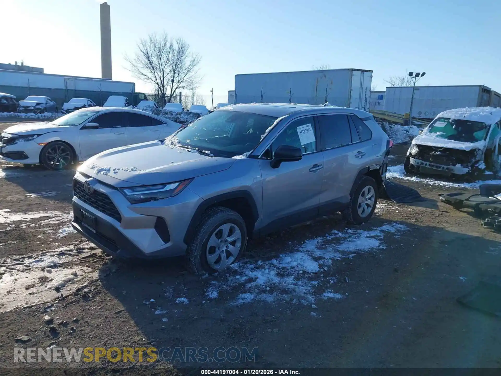2 Photograph of a damaged car 2T3F1RFV5RC465527 TOYOTA RAV4 2024