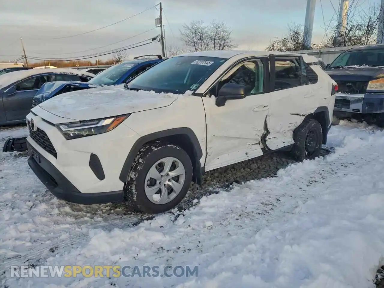 1 Photograph of a damaged car 2T3F1RFV6RC462233 TOYOTA RAV4 2024