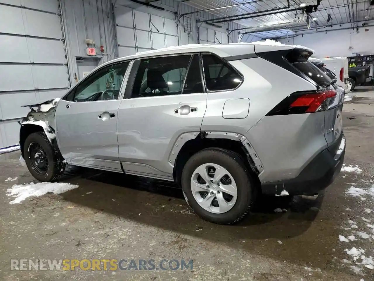 2 Photograph of a damaged car 2T3F1RFV6RC466251 TOYOTA RAV4 2024