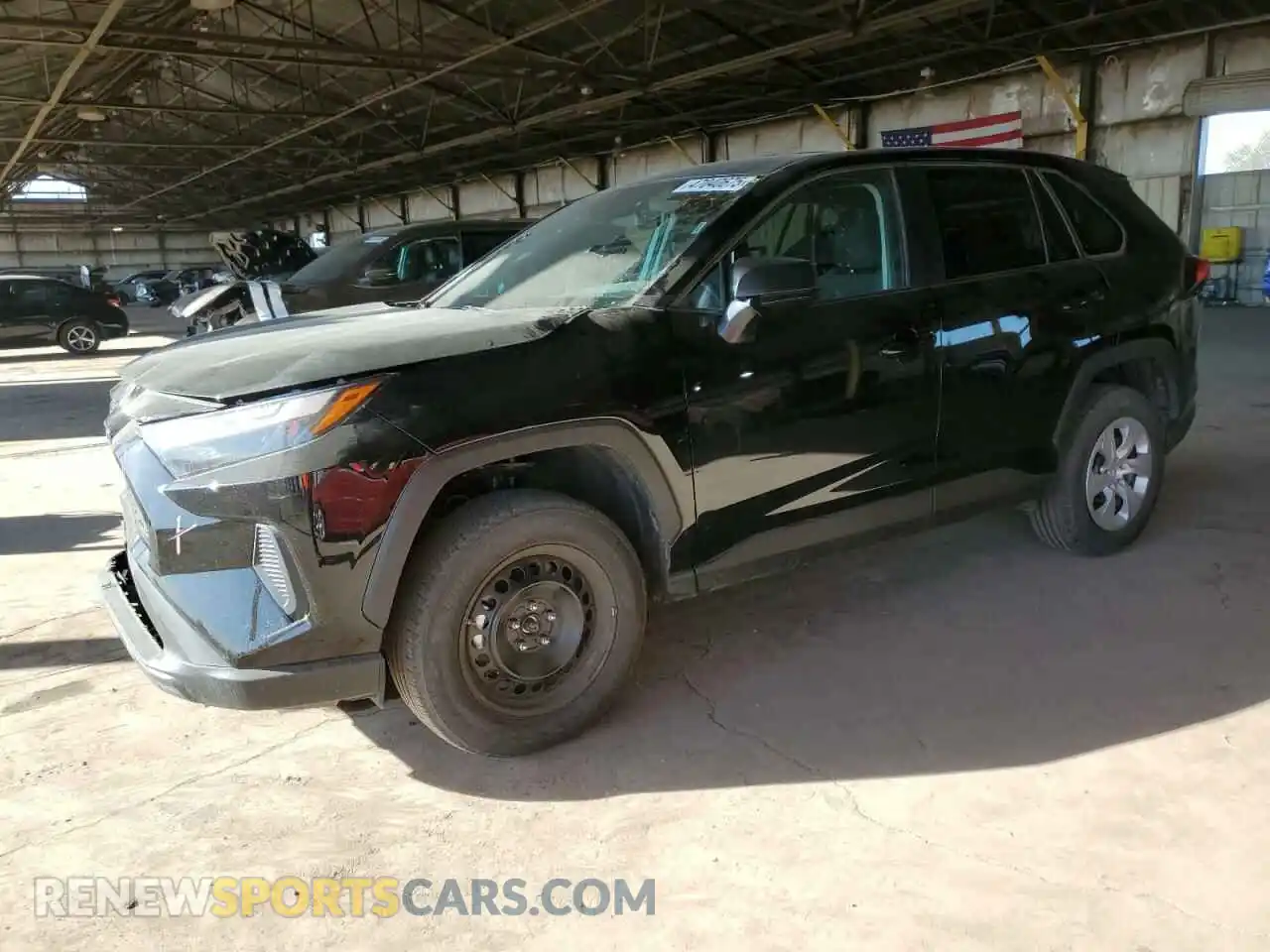 1 Photograph of a damaged car 2T3F1RFV7RW445231 TOYOTA RAV4 2024