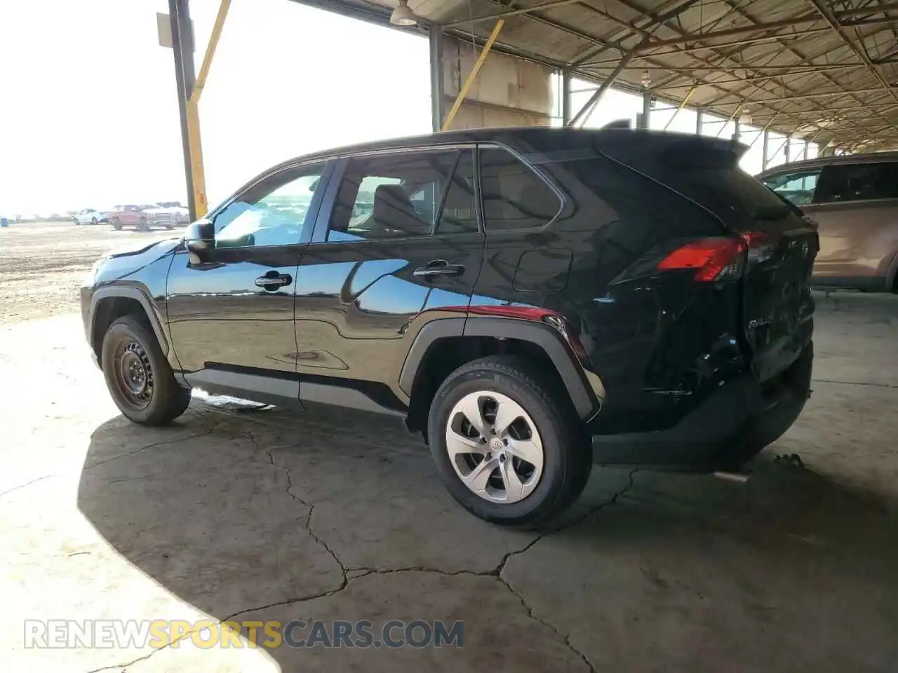 2 Photograph of a damaged car 2T3F1RFV7RW445231 TOYOTA RAV4 2024