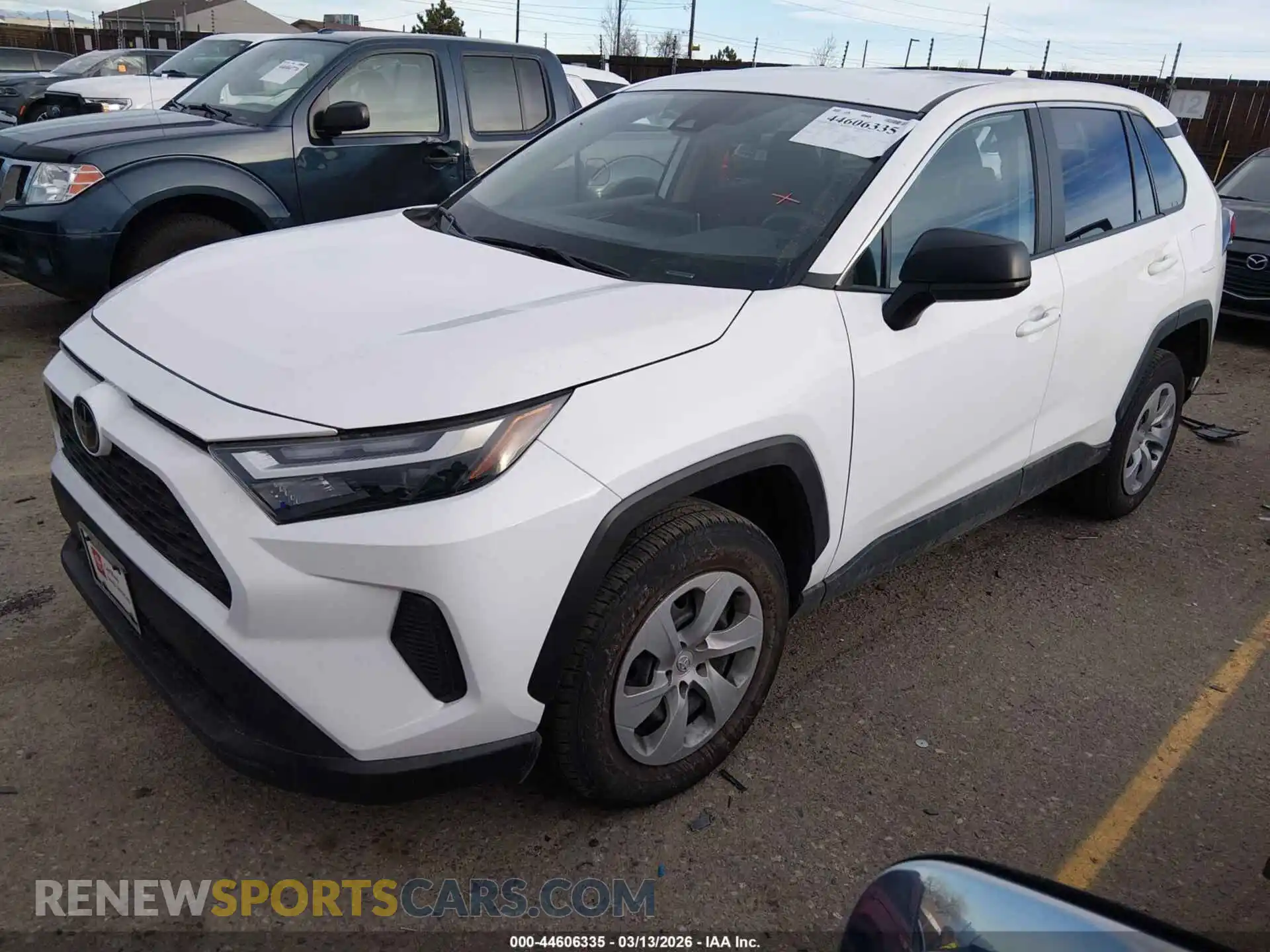 2 Photograph of a damaged car 2T3F1RFV8RC446874 TOYOTA RAV4 2024