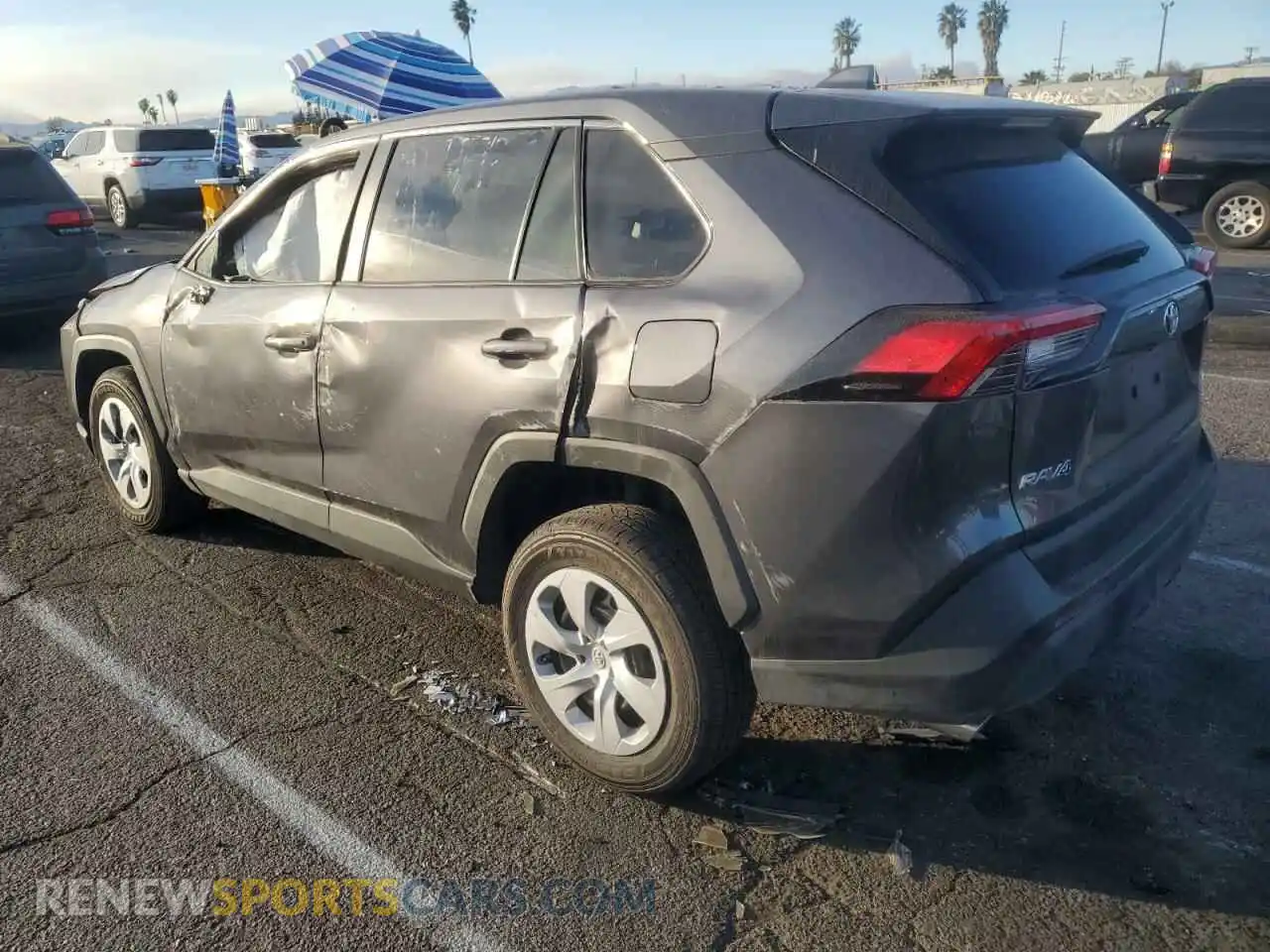 2 Photograph of a damaged car 2T3F1RFV8RW466234 TOYOTA RAV4 2024
