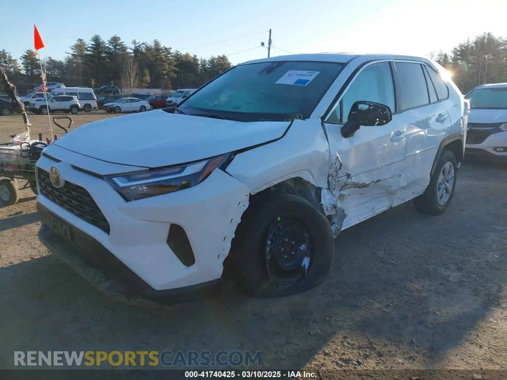 2 Photograph of a damaged car 2T3F1RFV9RC395174 TOYOTA RAV4 2024