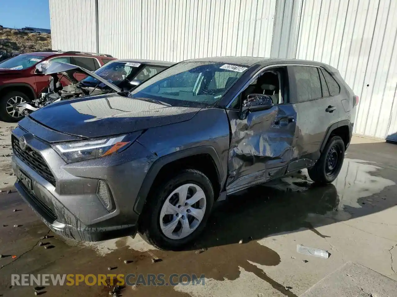 1 Photograph of a damaged car 2T3F1RFV9RC452487 TOYOTA RAV4 2024