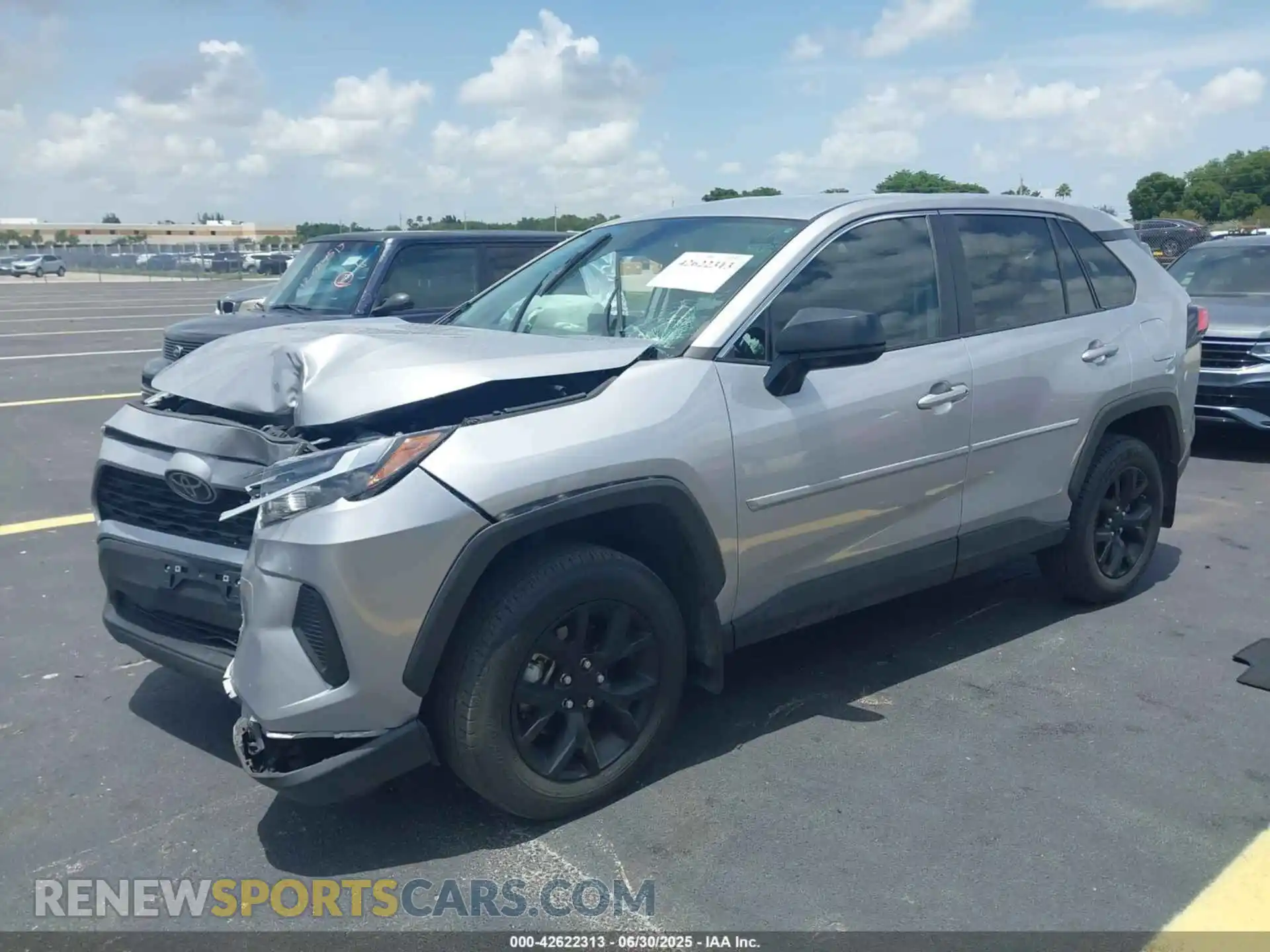 2 Photograph of a damaged car 2T3F1RFV9RC455308 TOYOTA RAV4 2024