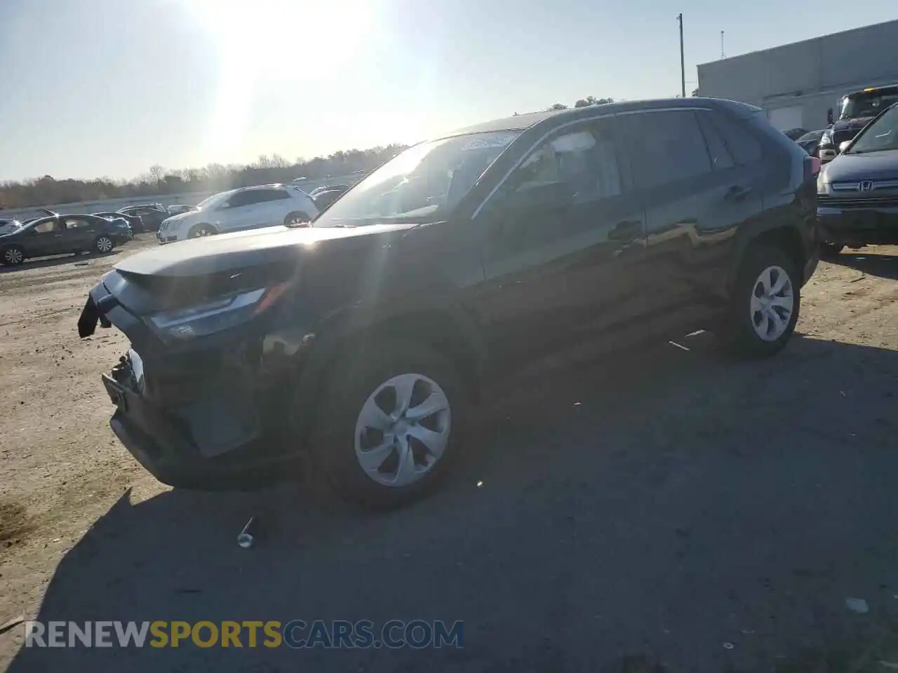 1 Photograph of a damaged car 2T3F1RFV9RC488423 TOYOTA RAV4 2024