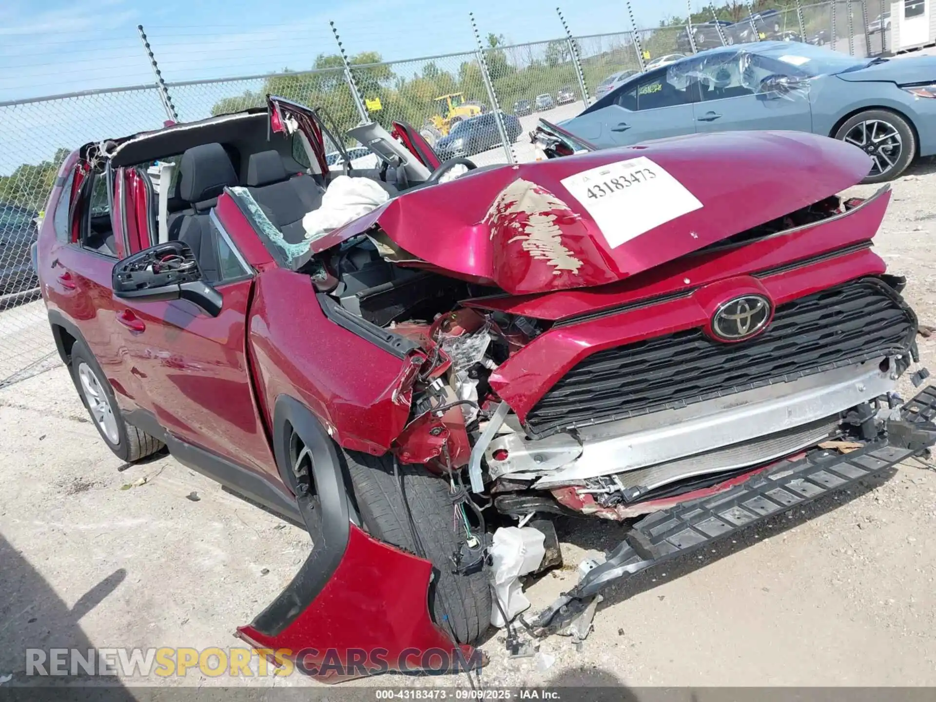 1 Photograph of a damaged car 2T3F1RFV9RW413896 TOYOTA RAV4 2024