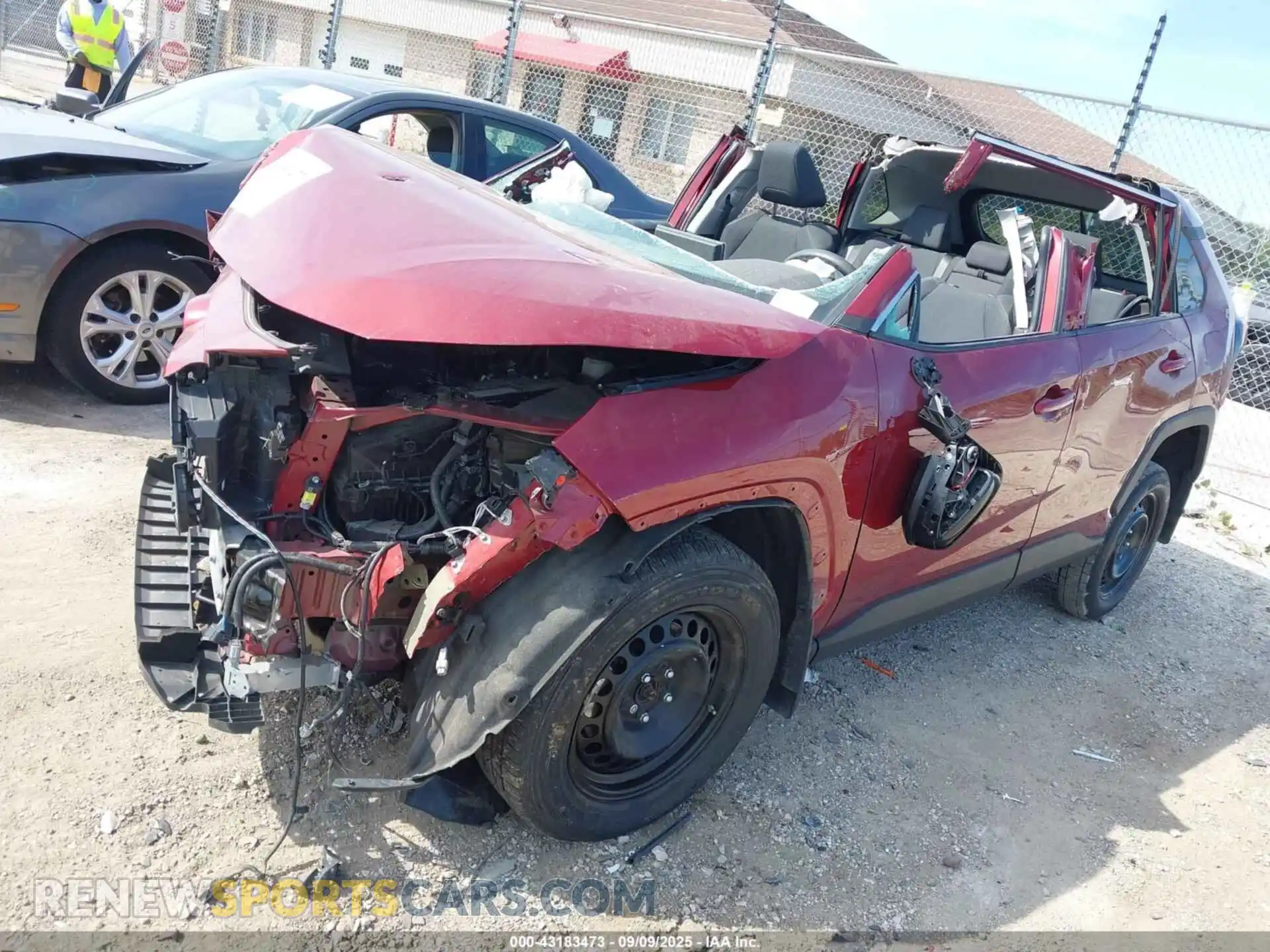 2 Photograph of a damaged car 2T3F1RFV9RW413896 TOYOTA RAV4 2024