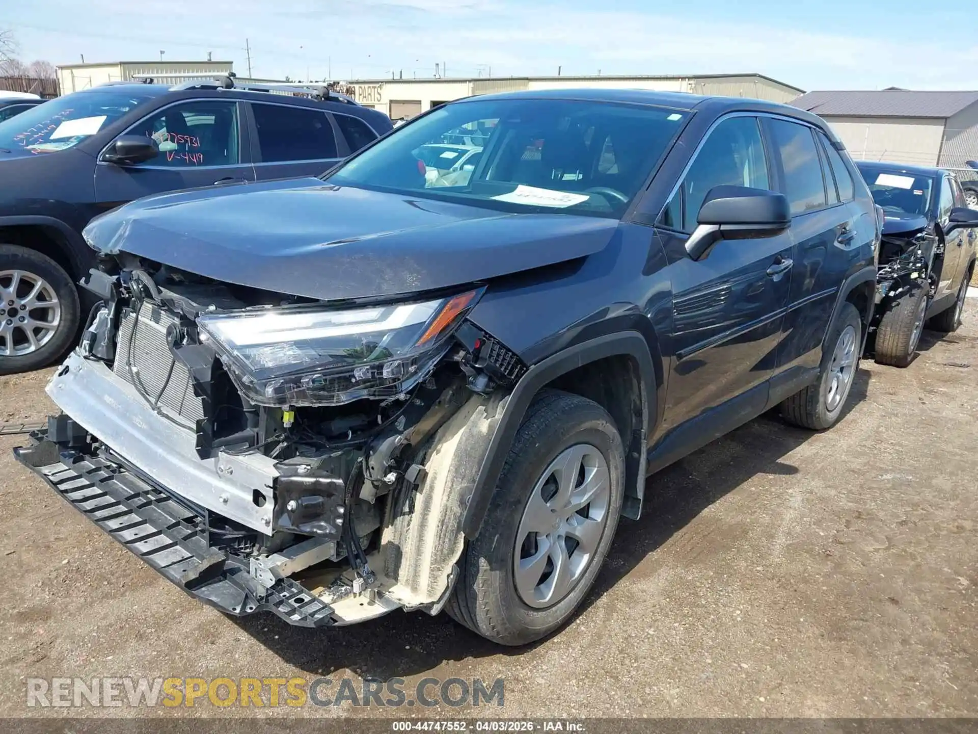 2 Photograph of a damaged car 2T3F1RFVXRW435485 TOYOTA RAV4 2024