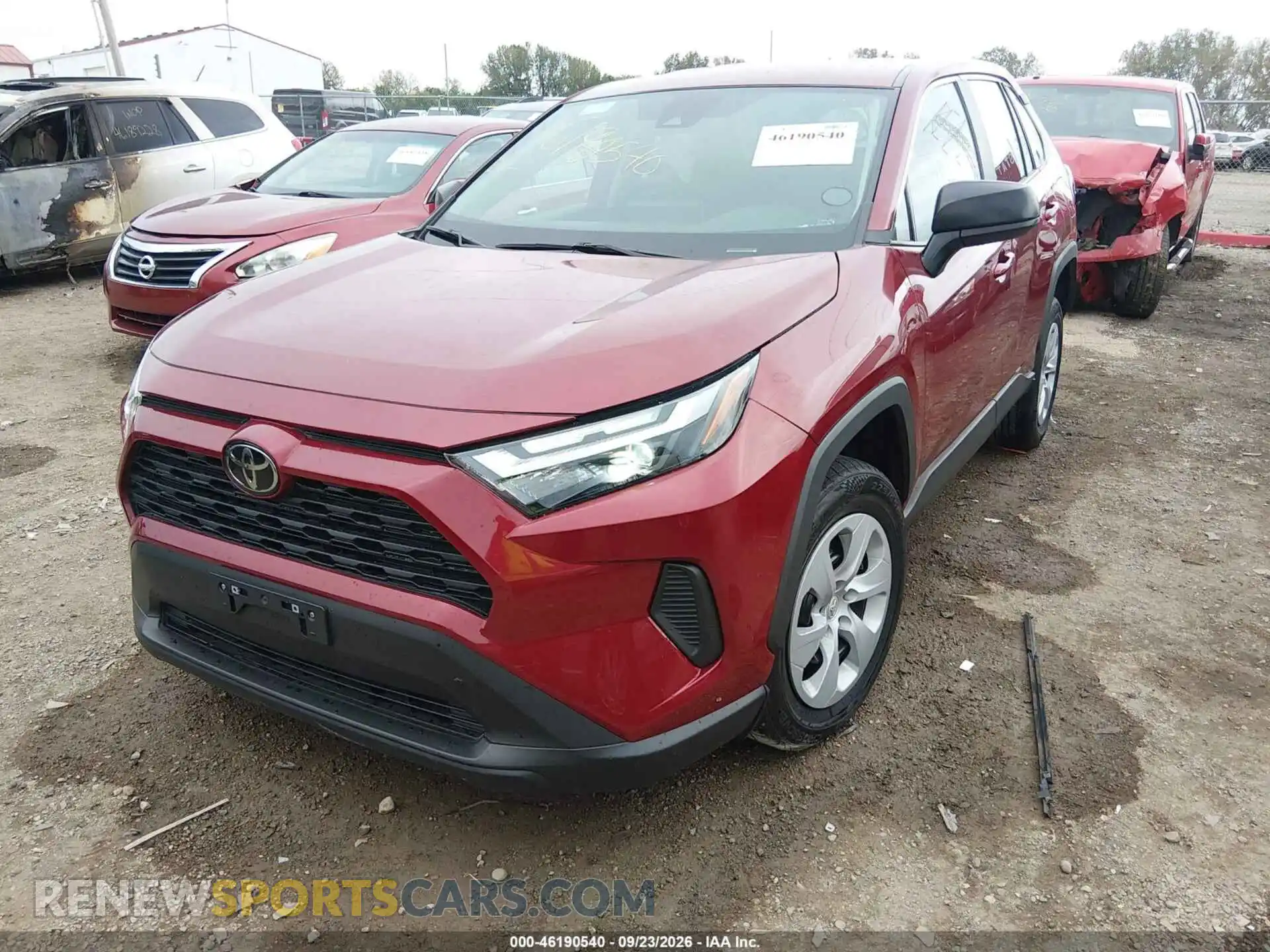 2 Photograph of a damaged car 2T3F1RFVXRW460628 TOYOTA RAV4 2024