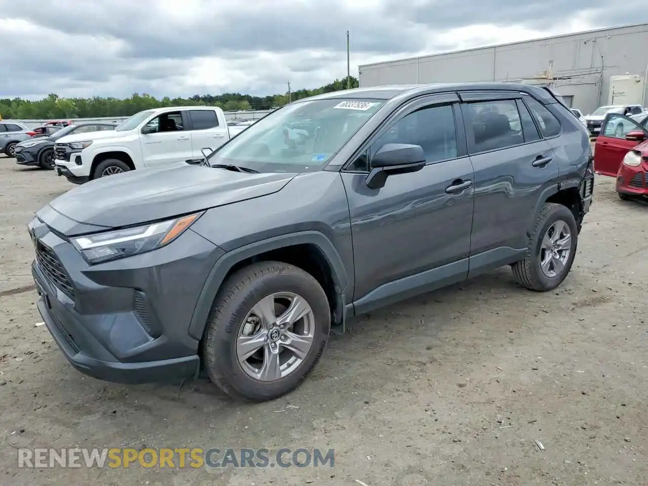 1 Photograph of a damaged car 2T3F1RFVXRW484203 TOYOTA RAV4 2024