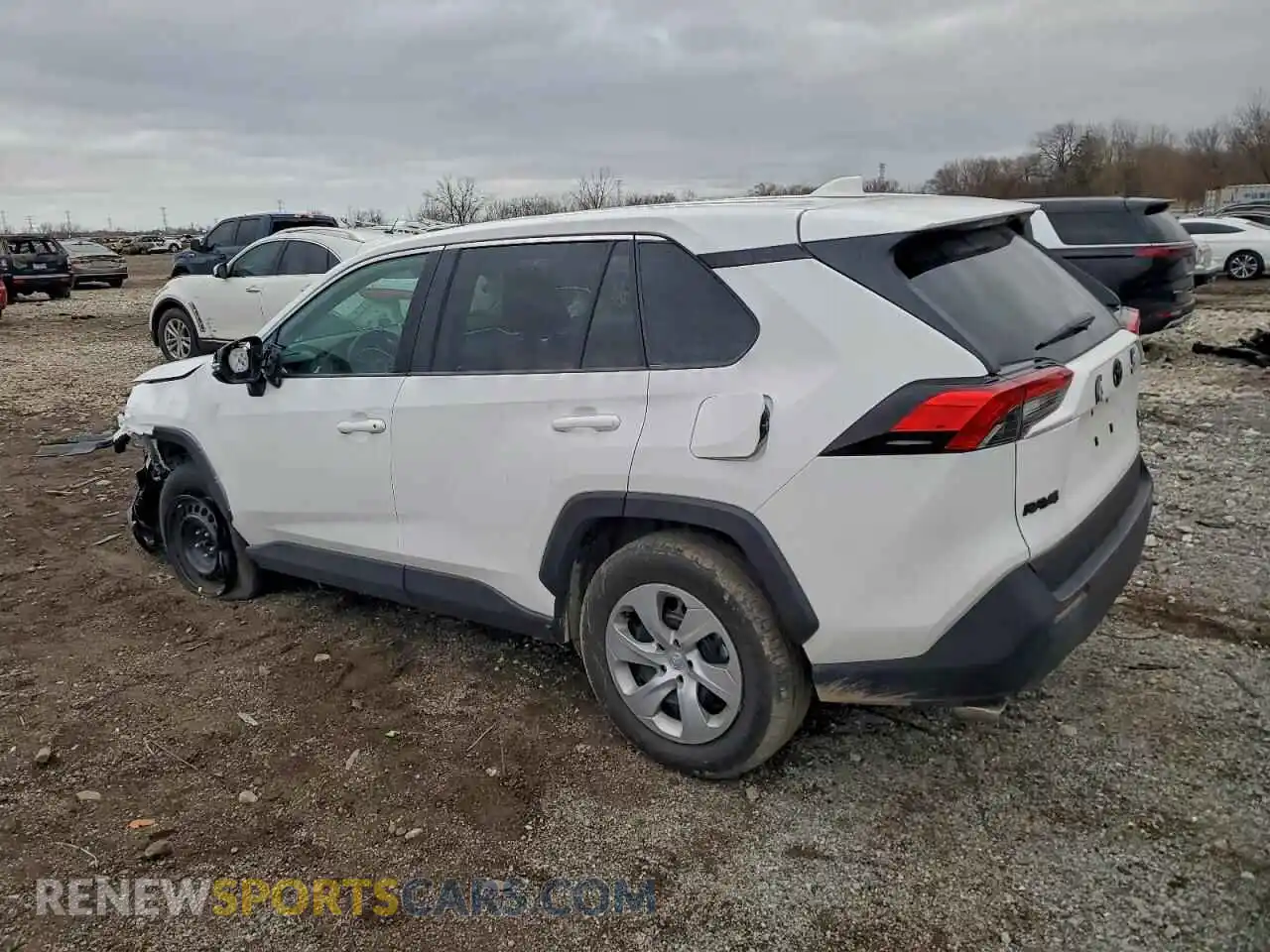 2 fotografías del automóvil dañado 2T3G1RFV0RC480036 TOYOTA RAV4 2024