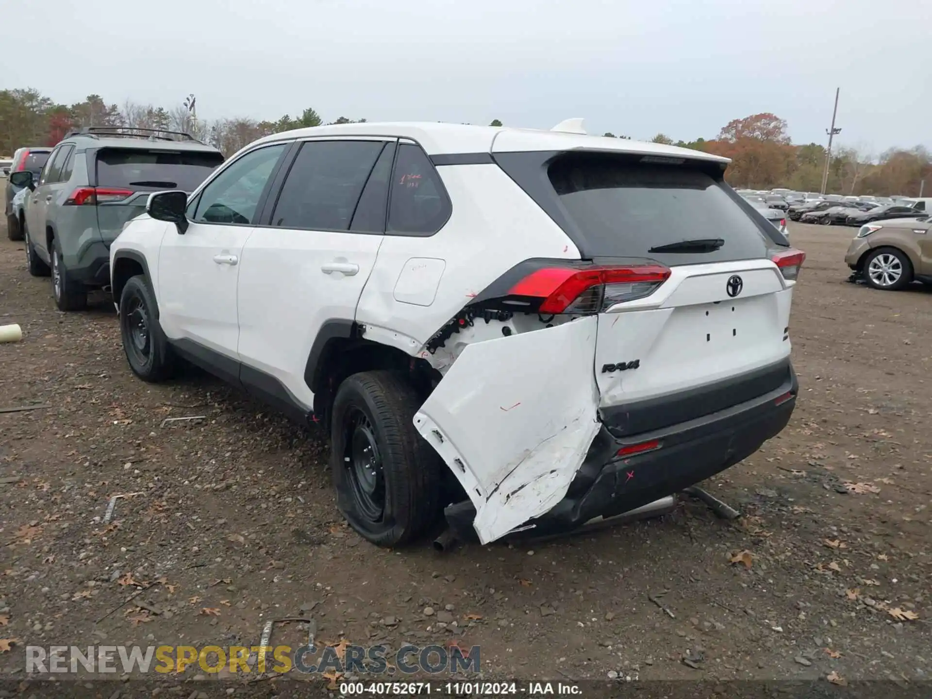 3 Photograph of a damaged car 2T3G1RFV2RC467367 TOYOTA RAV4 2024