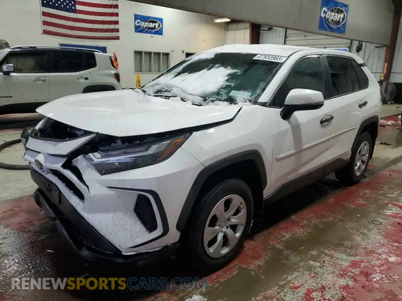 1 Photograph of a damaged car 2T3G1RFV2RC490468 TOYOTA RAV4 2024