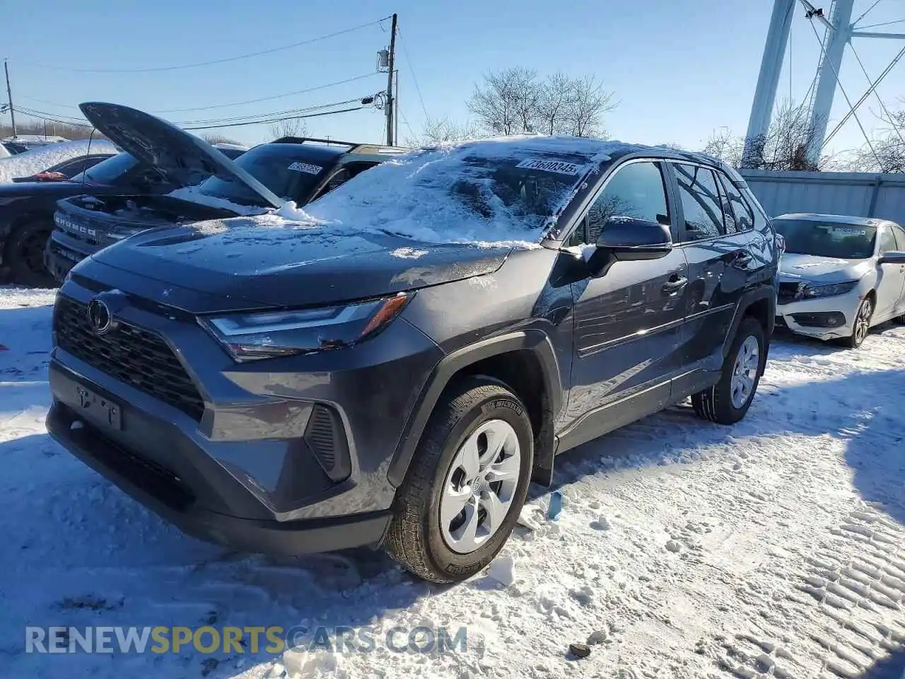 1 fotografías del automóvil dañado 2T3G1RFV4RC465765 TOYOTA RAV4 2024