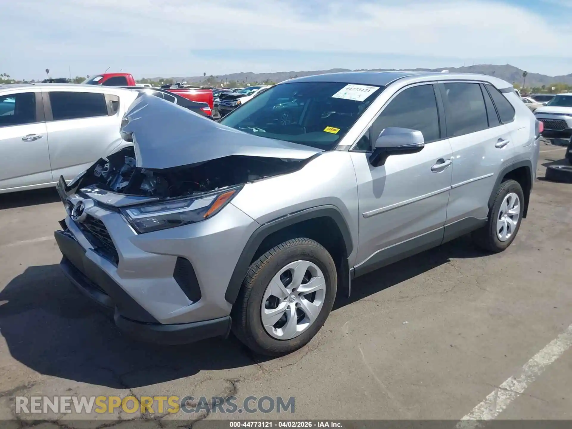 2 Photograph of a damaged car 2T3G1RFV4RC483070 TOYOTA RAV4 2024