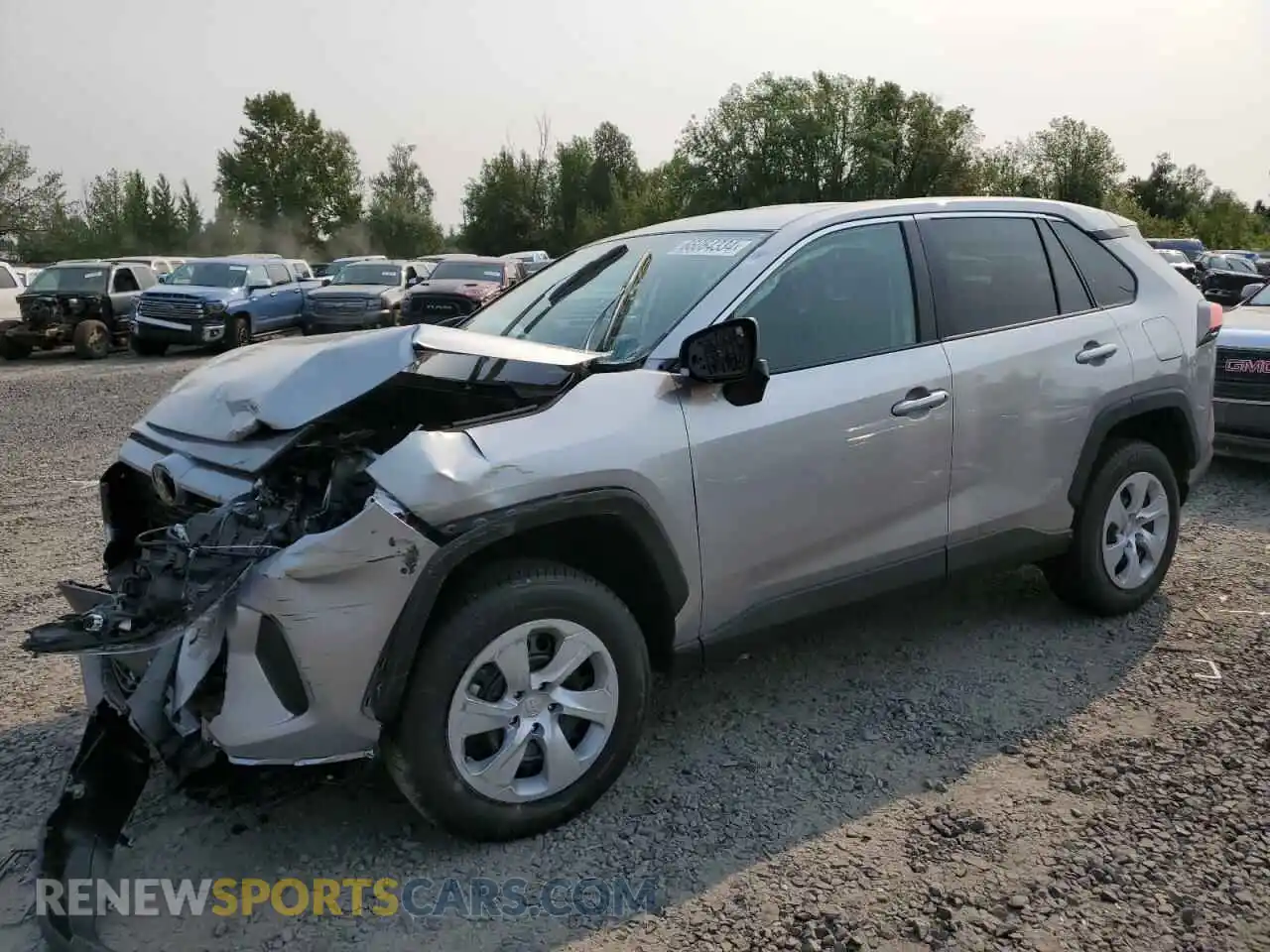 1 Photograph of a damaged car 2T3G1RFV6RC422836 TOYOTA RAV4 2024