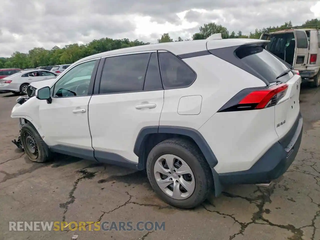 2 Фотография поврежденного автомобиля 2T3G1RFV6RC433402 TOYOTA RAV4 2024