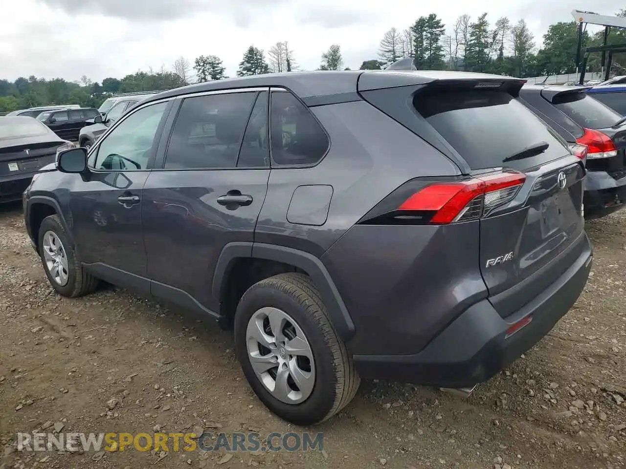 2 fotografías del automóvil dañado 2T3G1RFV8RC414253 TOYOTA RAV4 2024