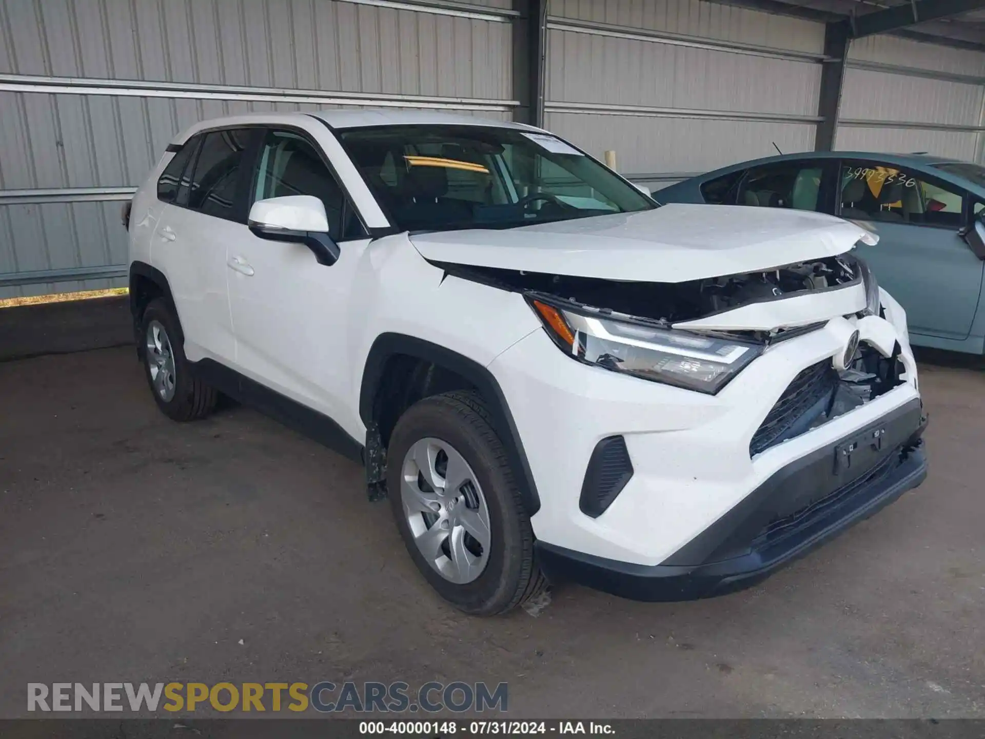 1 Photograph of a damaged car 2T3G1RFV9RC399035 TOYOTA RAV4 2024
