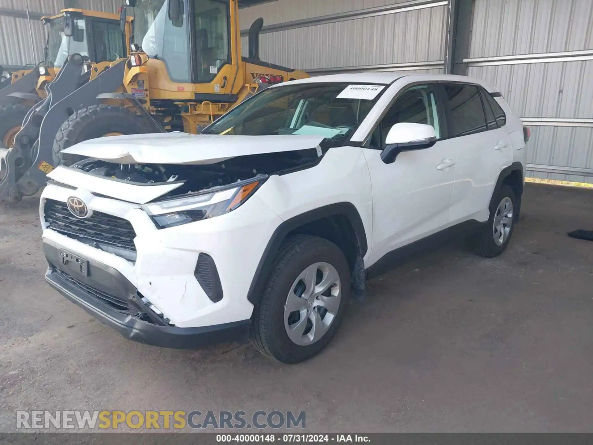 2 Photograph of a damaged car 2T3G1RFV9RC399035 TOYOTA RAV4 2024