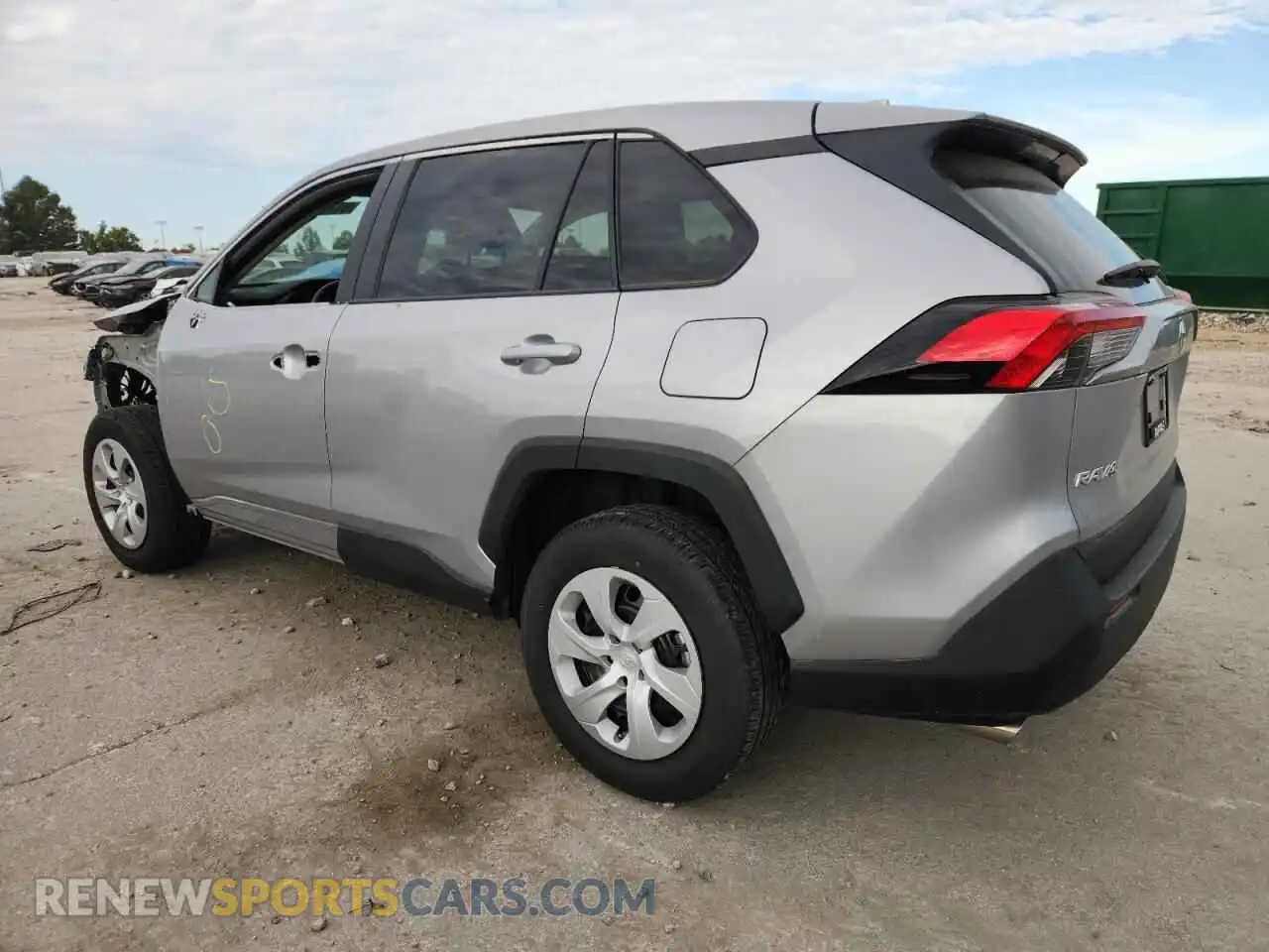 2 Photograph of a damaged car 2T3G1RFVXRC406025 TOYOTA RAV4 2024