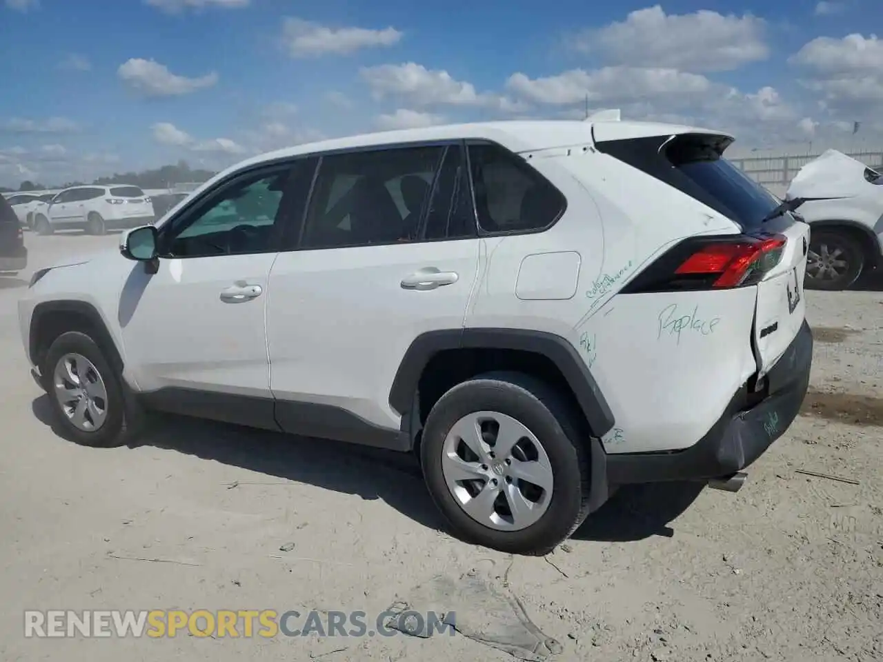 2 Photograph of a damaged car 2T3G1RFVXRC457136 TOYOTA RAV4 2024