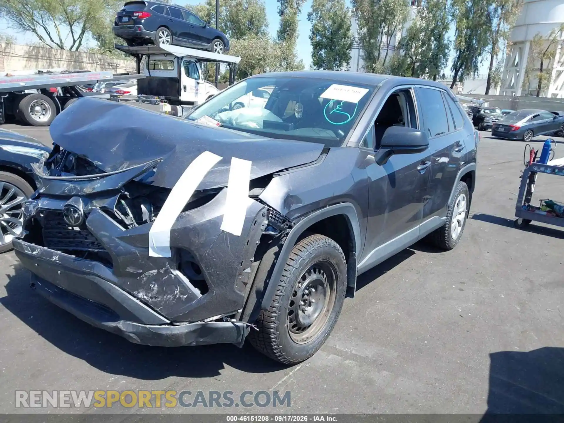 2 Photograph of a damaged car 2T3H1RFV0RC252767 TOYOTA RAV4 2024
