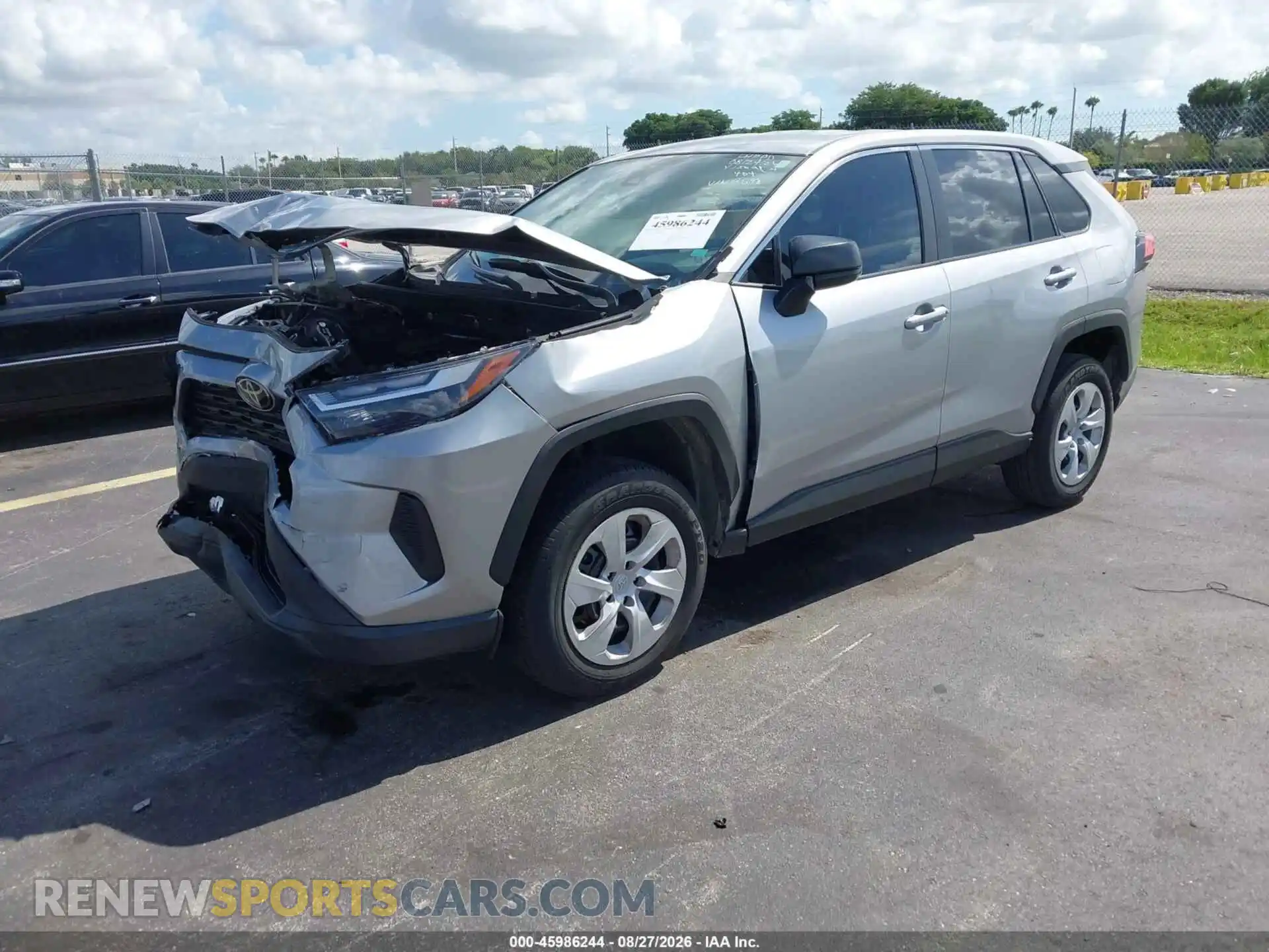 2 Photograph of a damaged car 2T3H1RFV0RC299698 TOYOTA RAV4 2024