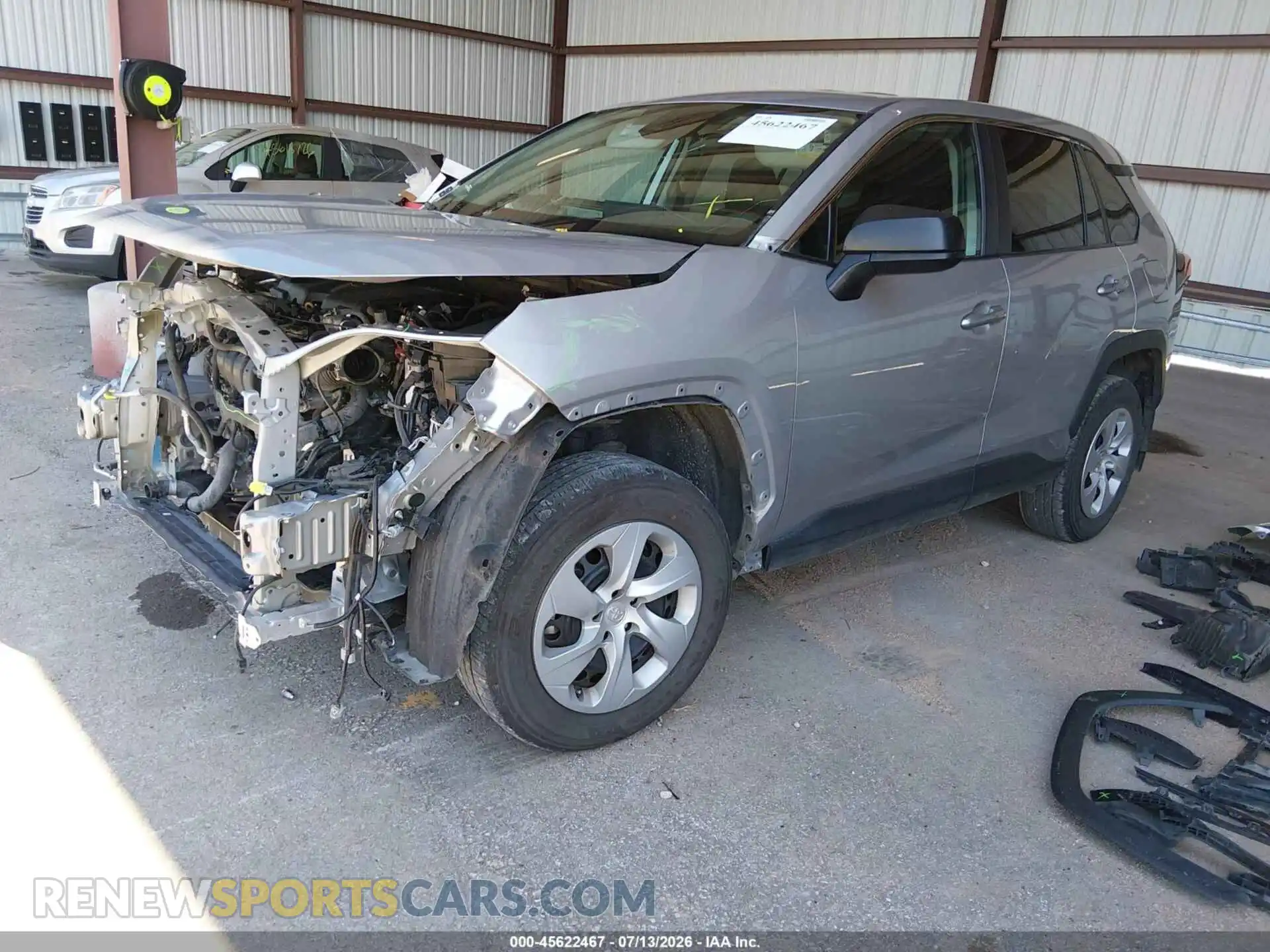 2 Photograph of a damaged car 2T3H1RFV0RW329846 TOYOTA RAV4 2024