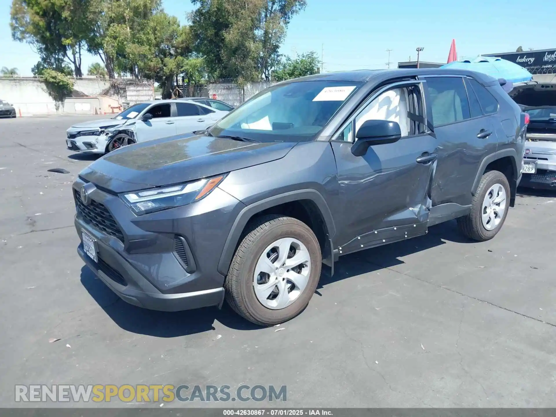 2 Photograph of a damaged car 2T3H1RFV0RW351748 TOYOTA RAV4 2024