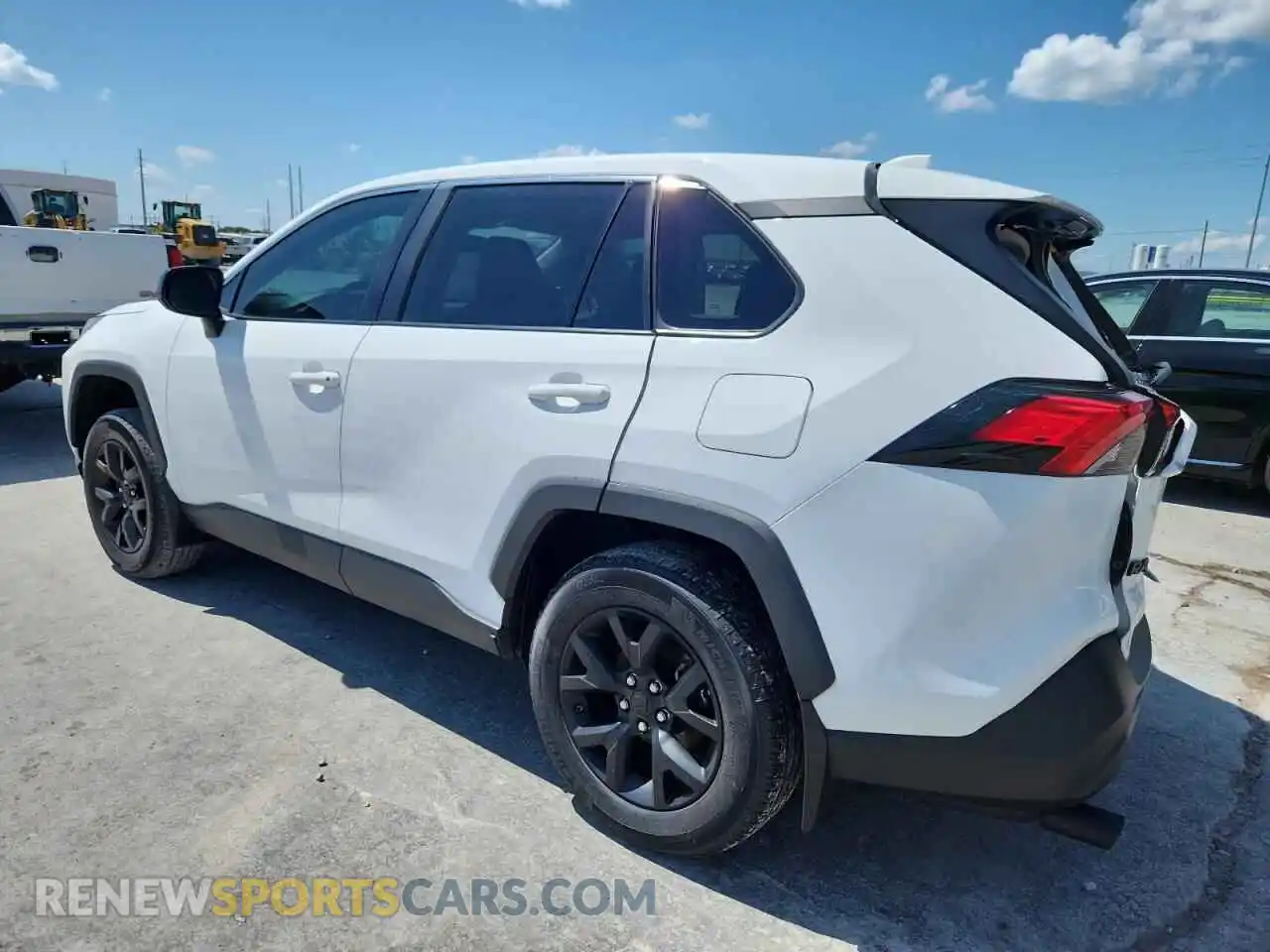 2 Photograph of a damaged car 2T3H1RFV1RC252521 TOYOTA RAV4 2024