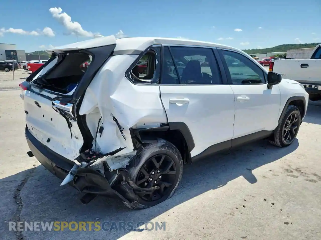 3 Photograph of a damaged car 2T3H1RFV1RC252521 TOYOTA RAV4 2024