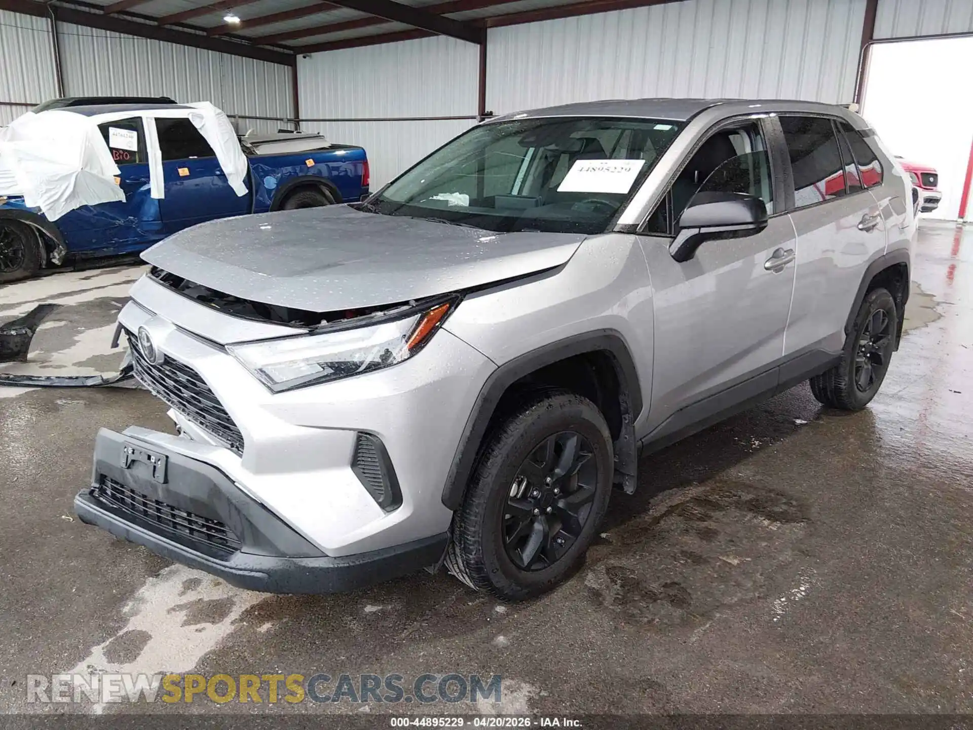 2 fotografías del automóvil dañado 2T3H1RFV1RC284319 TOYOTA RAV4 2024