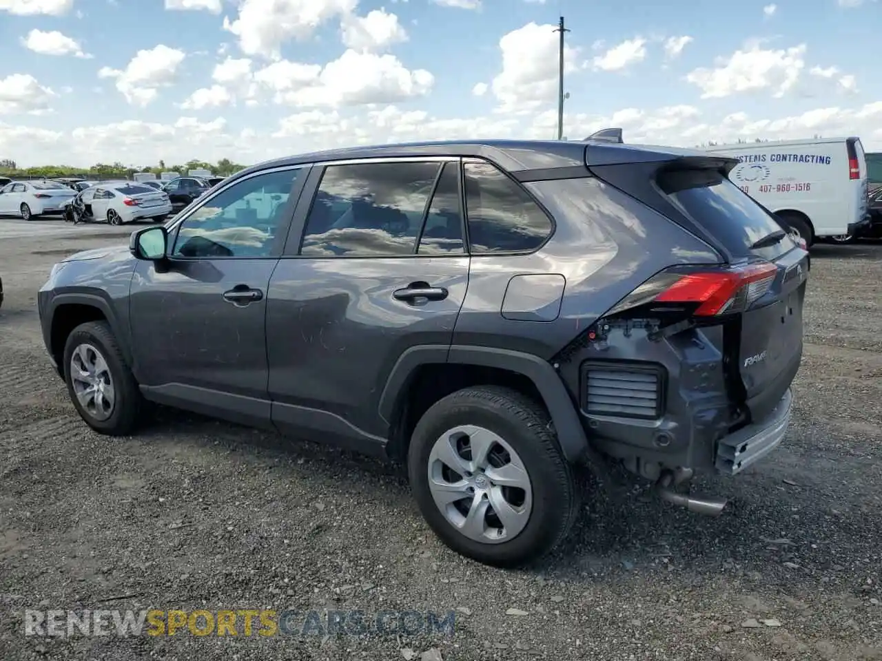 2 Photograph of a damaged car 2T3H1RFV2RC259218 TOYOTA RAV4 2024