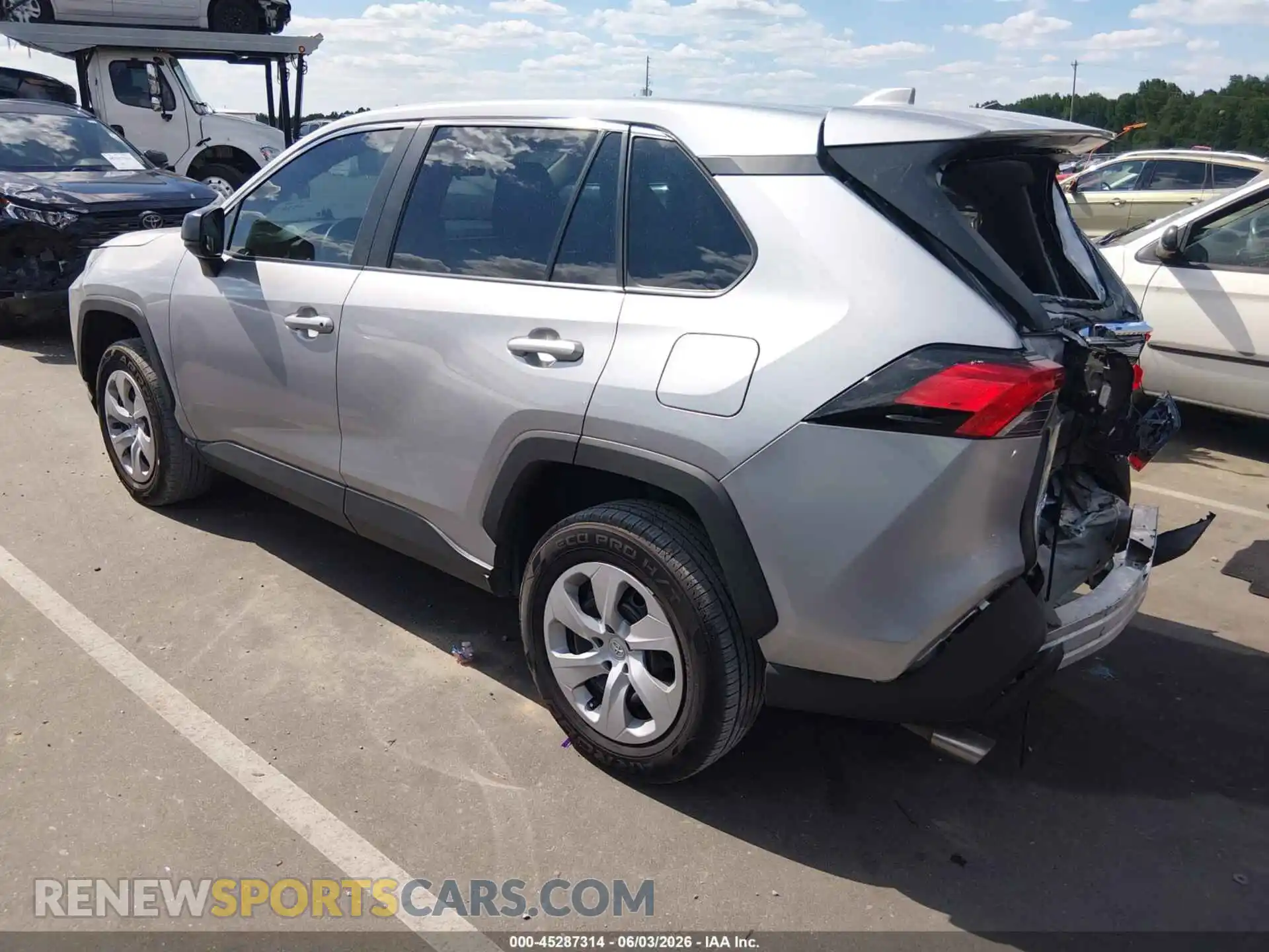 3 Photograph of a damaged car 2T3H1RFV2RC276584 TOYOTA RAV4 2024