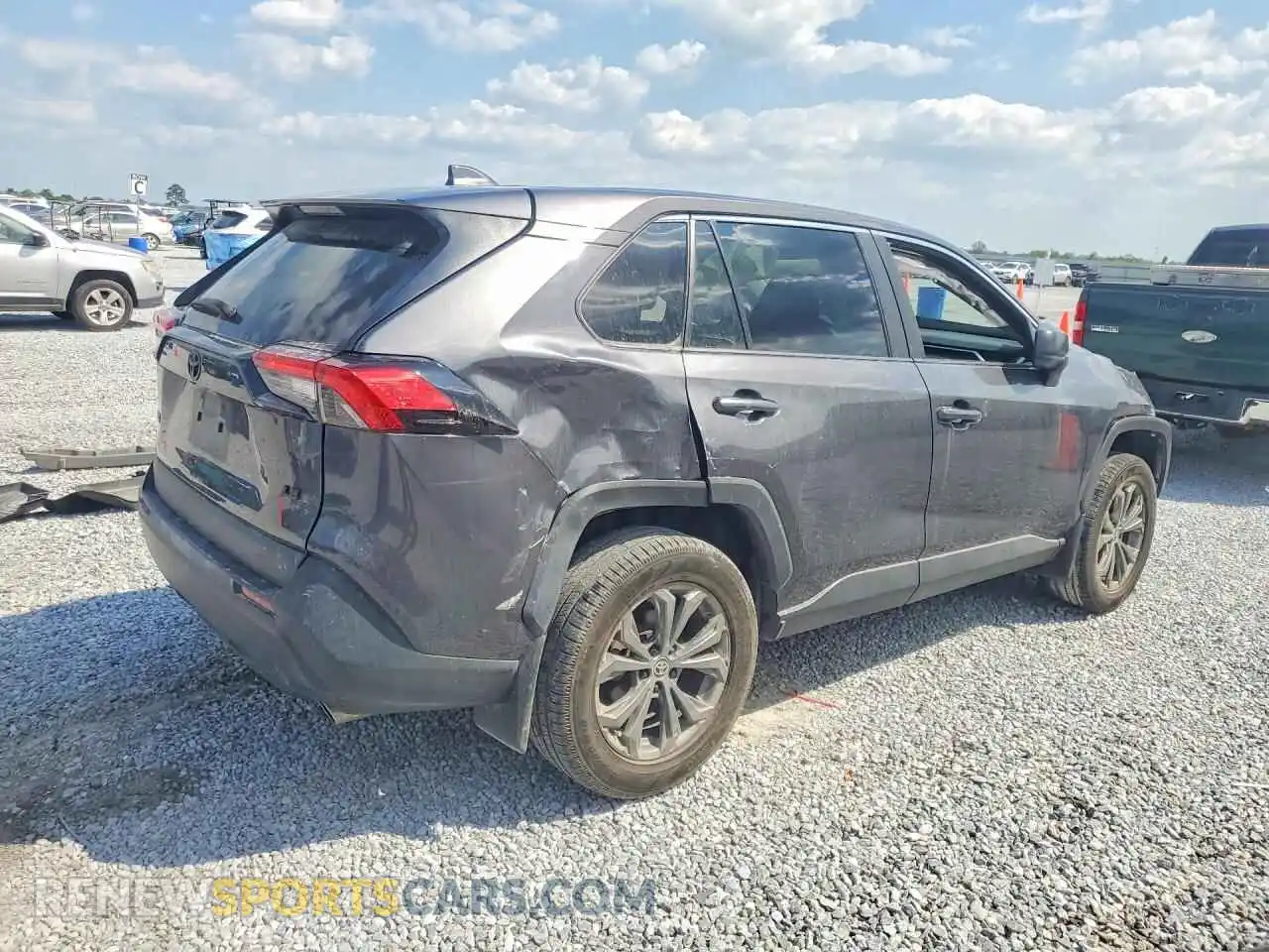 3 Photograph of a damaged car 2T3H1RFV2RW311588 TOYOTA RAV4 2024