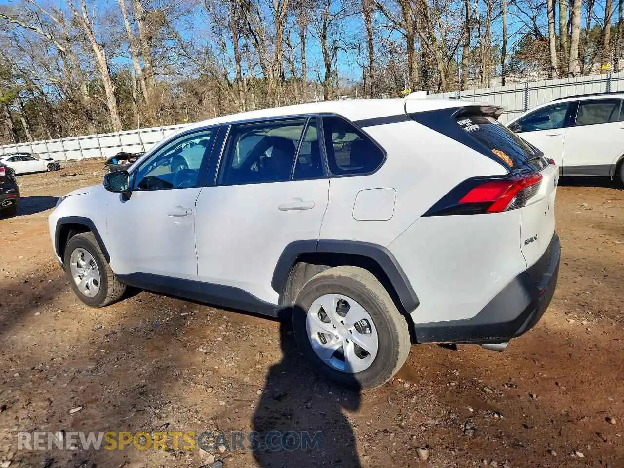 2 Photograph of a damaged car 2T3H1RFV2RW323689 TOYOTA RAV4 2024