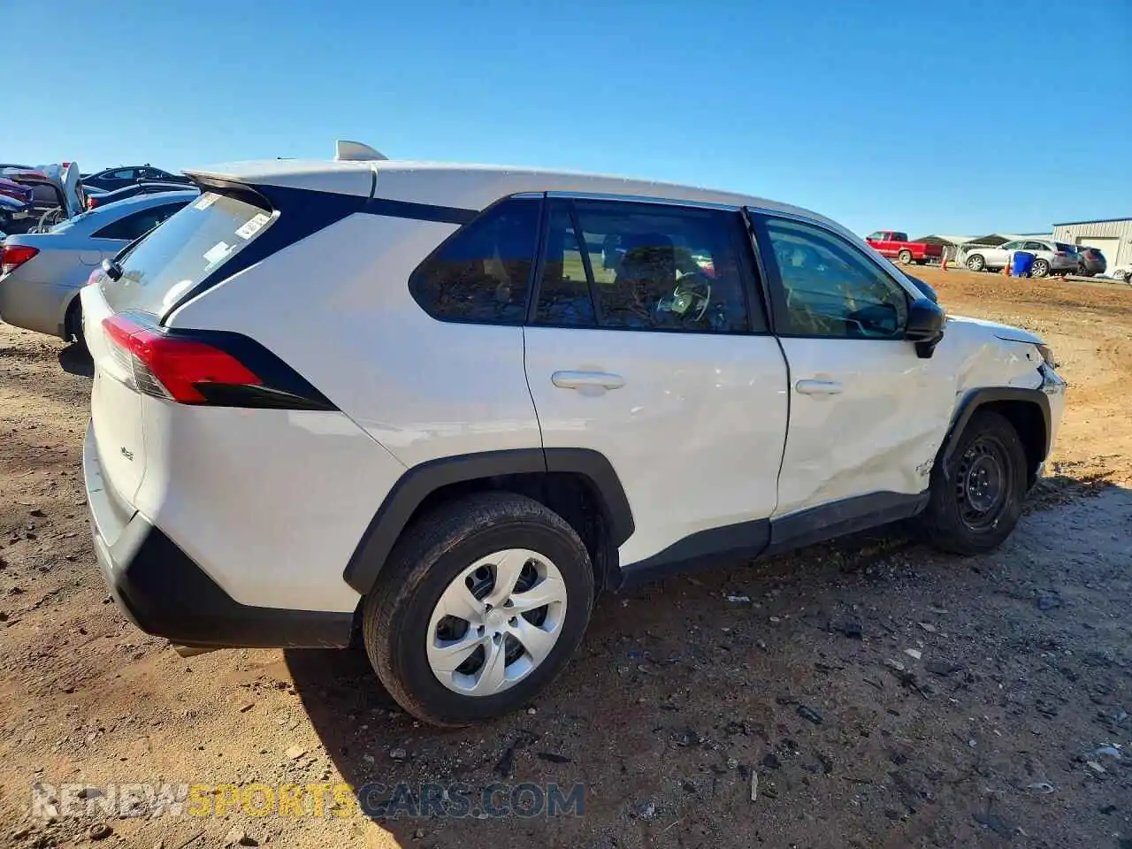 3 Photograph of a damaged car 2T3H1RFV2RW323689 TOYOTA RAV4 2024