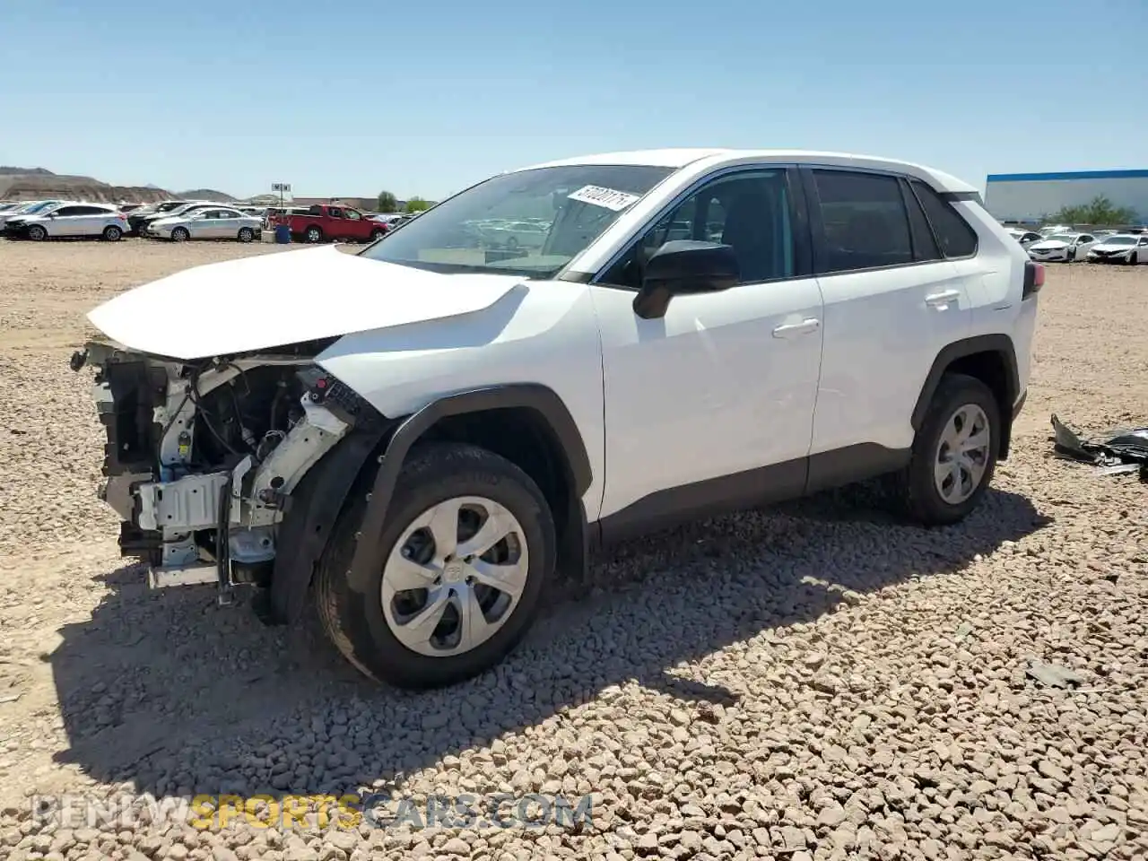 1 Photograph of a damaged car 2T3H1RFV2RW361701 TOYOTA RAV4 2024