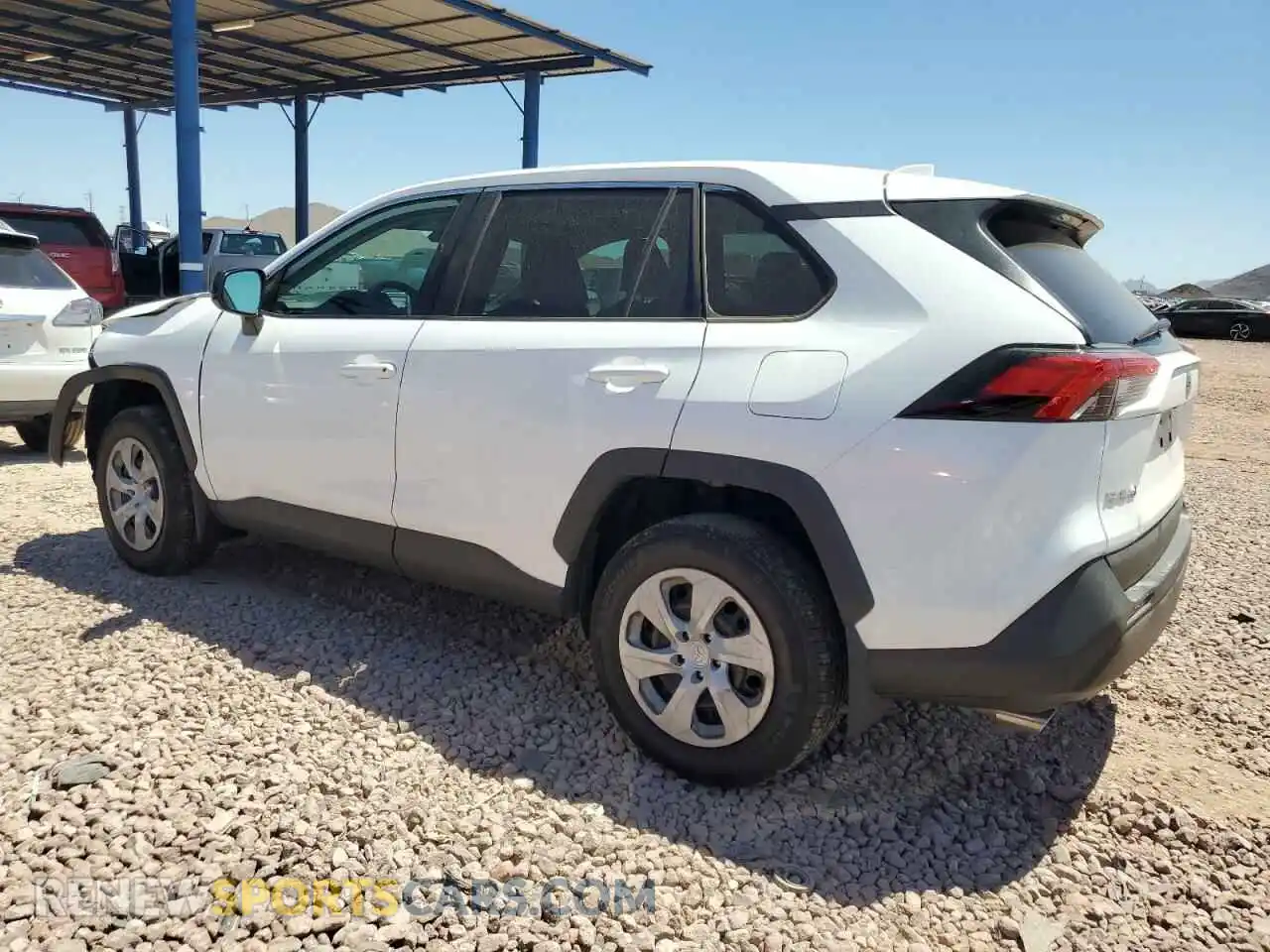 2 Photograph of a damaged car 2T3H1RFV2RW361701 TOYOTA RAV4 2024
