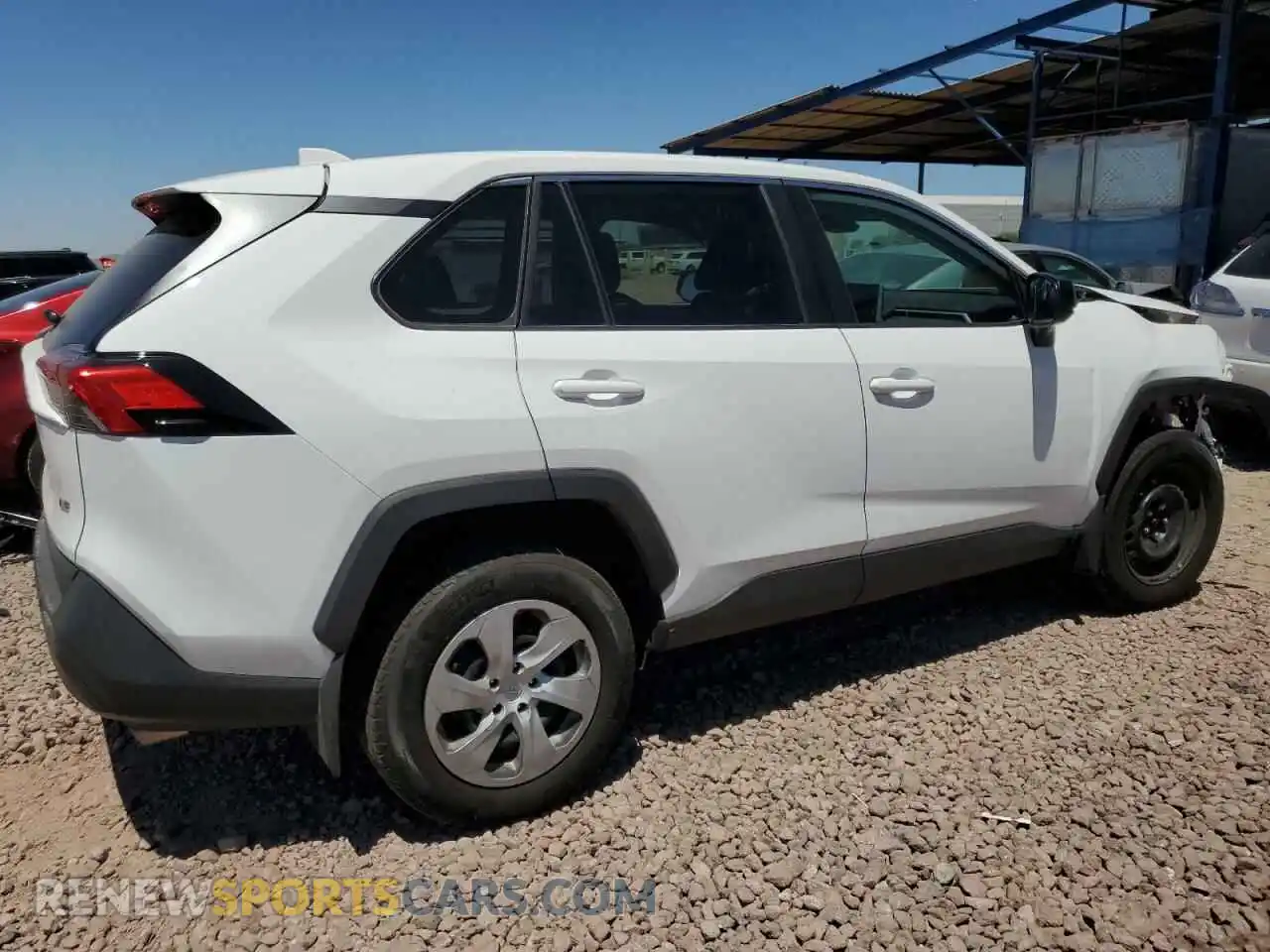 3 Photograph of a damaged car 2T3H1RFV2RW361701 TOYOTA RAV4 2024