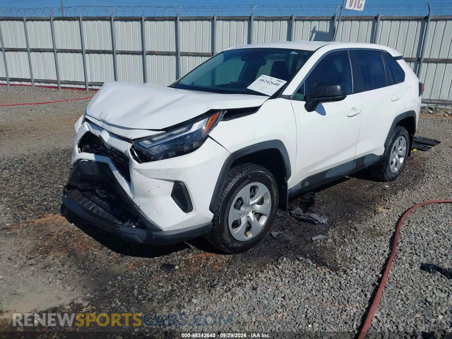 2 Photograph of a damaged car 2T3H1RFV3RC283365 TOYOTA RAV4 2024