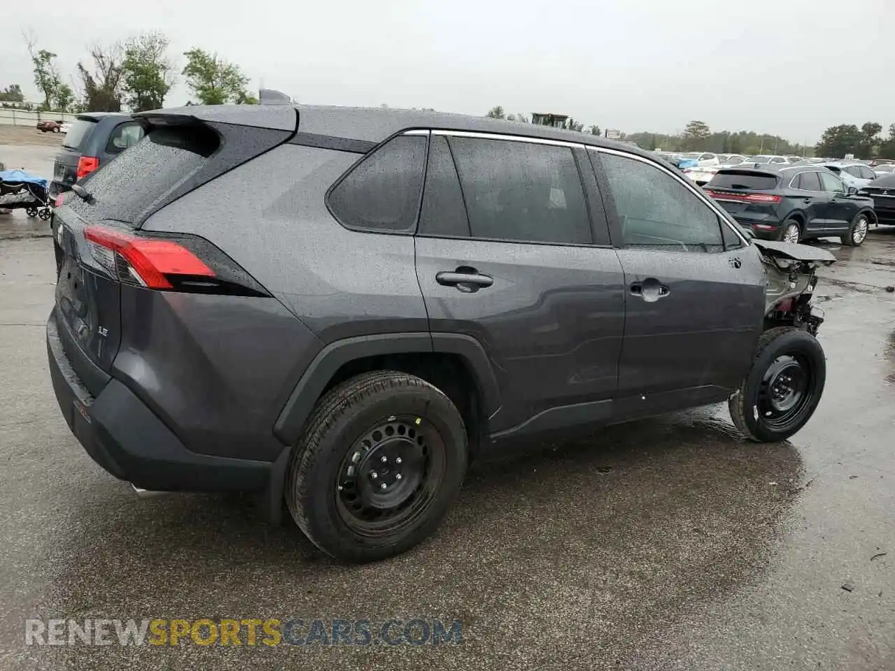 3 Photograph of a damaged car 2T3H1RFV3RC285200 TOYOTA RAV4 2024