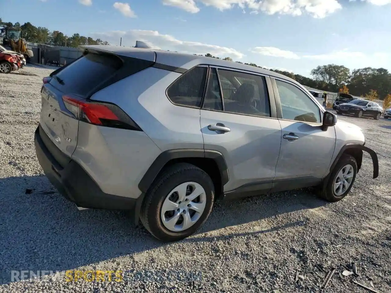 3 Photograph of a damaged car 2T3H1RFV3RC289991 TOYOTA RAV4 2024