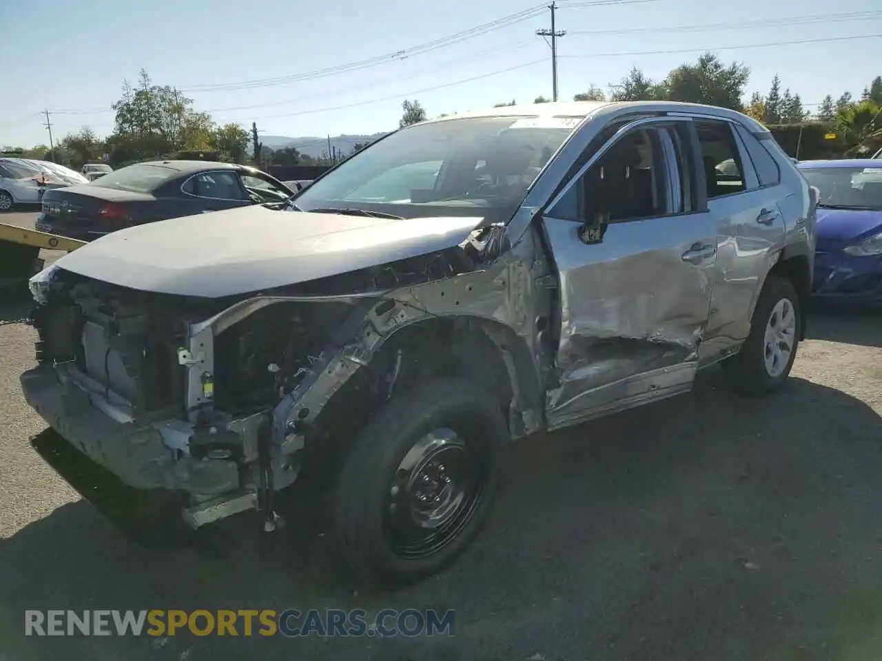 1 Photograph of a damaged car 2T3H1RFV3RC290283 TOYOTA RAV4 2024