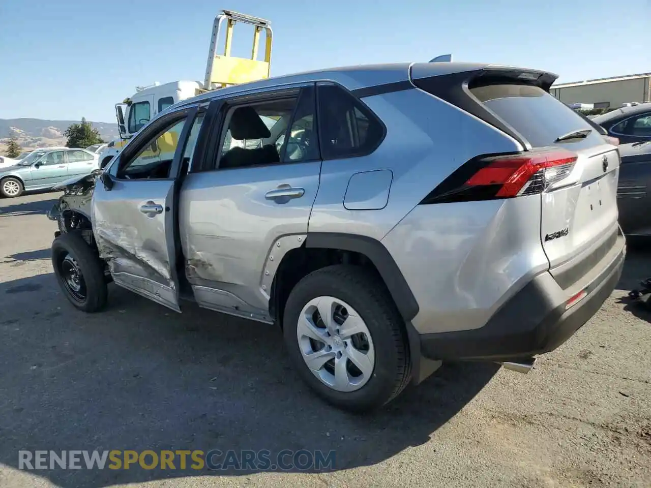 2 Photograph of a damaged car 2T3H1RFV3RC290283 TOYOTA RAV4 2024