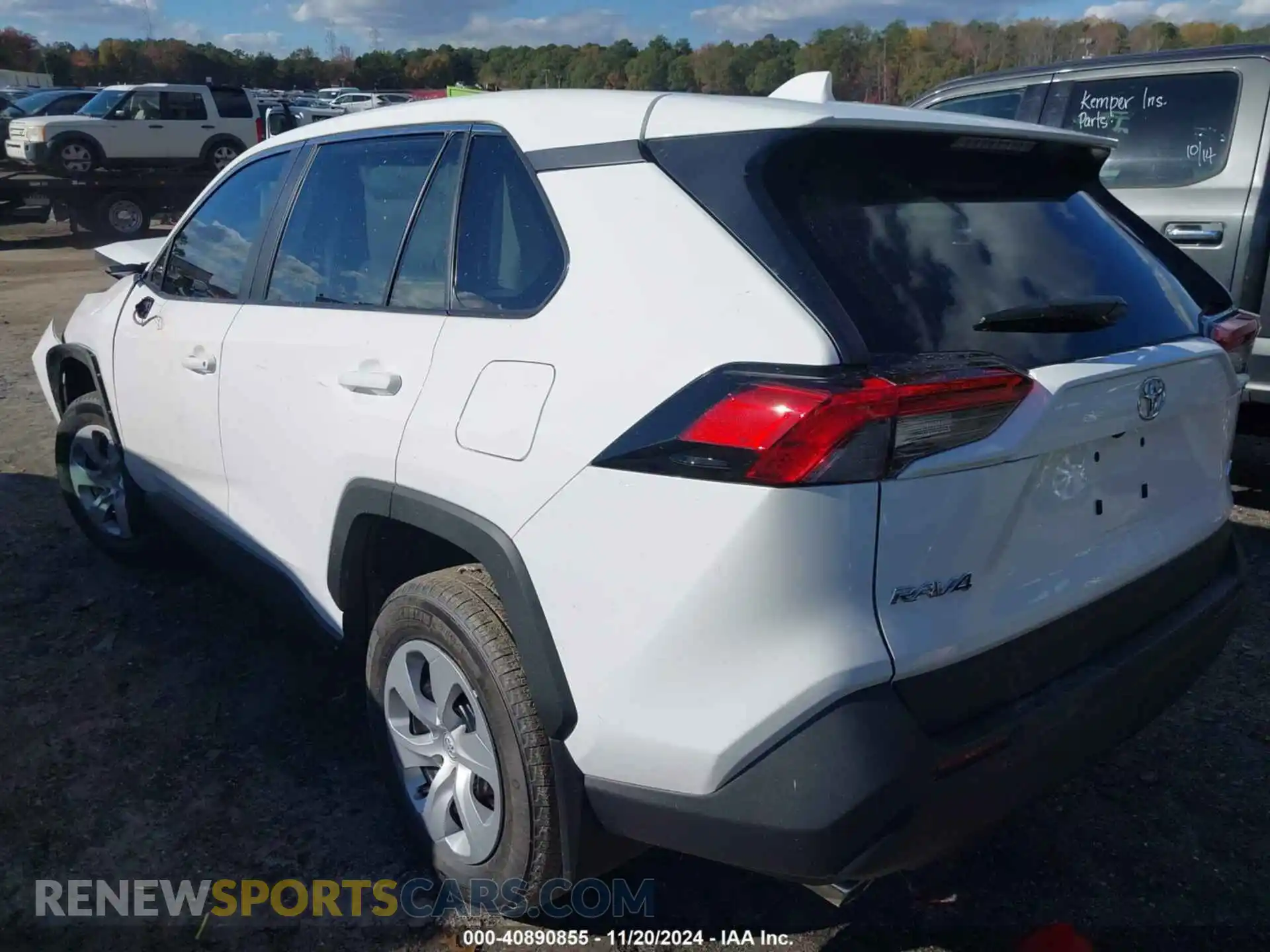 3 Photograph of a damaged car 2T3H1RFV3RC301900 TOYOTA RAV4 2024