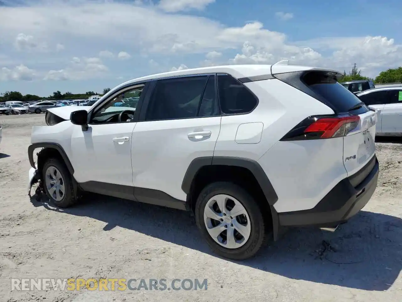 2 Photograph of a damaged car 2T3H1RFV4RC275419 TOYOTA RAV4 2024